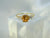 Yellow Stone 14K Gold plated Ring
