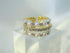 Shine & Pearls Golden Ring