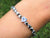 Love Hearts Platinum plated Bracelet