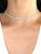 Silver Zirconia Tennis Necklace