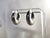 Lizzie Silver Hoops