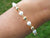 June Pearls 14K Gold plated Bracelet