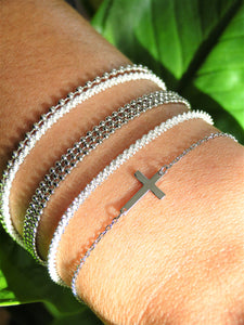 Shining Silver Bracelet