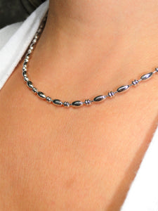 Melinda 18k White Gold plated Necklace