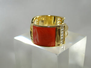 Goldie Orange  Ring
