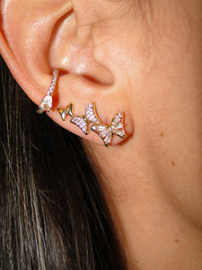 Diamond Gold plated Ear Cuff
