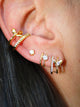 Alice Gold Stud Earrings Set