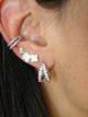 Sue Silver Hoop Earrings