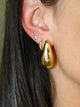 Tiny 14K Gold plated Hoops