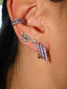 Shakira Silver Earrings