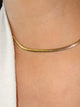 Suzzy Gold plated Chain Necklace