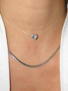 Suzzy Silver Chain Necklace