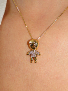 Tim Boy Gold plated Necklace