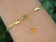 Lyra 18K Gold plated Braided Bracelet