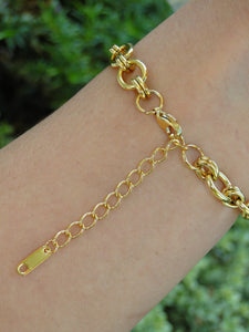 Glory Elos Gold plated Bracelet