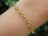 Elos 18K Gold plated Bracelet