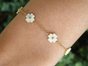 Shell Flowers Bracelet