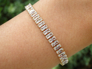 Cubic Zirconia Tennis Bracelet