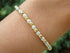 Pearl & 14K Gold plated 4mm Bracelet