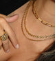 Lil Hearts Gold Necklace