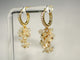 Bella Flowery Gold plated Earrings