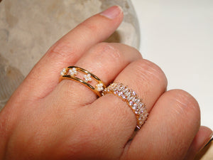 Mia Sweet Pearl Ring Gold plated Ring