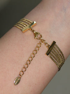 Snake Gold plated Bracelet