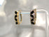 Aimee Black Gold Earrings