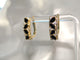 Aimee Black Gold Earrings