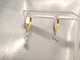 Chrystal Heart Huggie Hoops