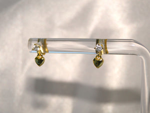 Lil Heart Golden Earrings