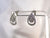 Teardrop Stud Earrings
