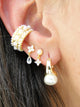 Mel Gold plated Ear Cuff