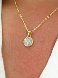 Pure Medal Gold Necklace