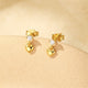 Lil Heart Golden Earrings