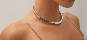 Tiffany Silver Collar Necklace