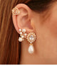 Steph Drop Pearl 18k Gold plated Earring - Sweetas Trends
