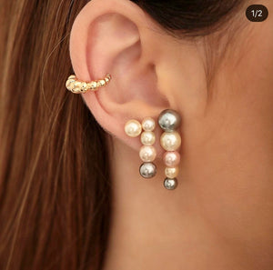 Alana Drop Pearls Earrings - Sweetas Trends