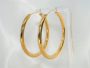 Gorgeous 18k Gold plated Hoops