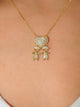 2 Little Boys Gold plated Necklace
