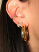 Dianne 14k Gold plated Hoops