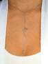Life White Rhodium plated Necklace
