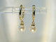 Drop Pearls 14K Gold Plated Hoops - Sweetas Trends