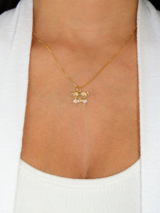 Girls Teddy 18K Gold filled Necklace - Sweetas Trends