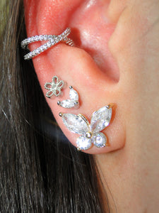 Bunny Ears Silver Piercing (1 unit) - Sweetas Trends