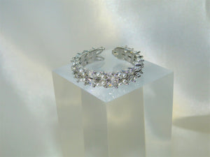 Ana Pearl & Zirconia Platinum Ring