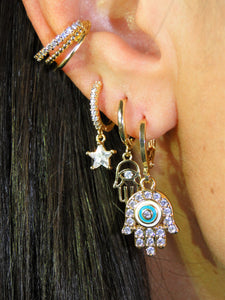 3 Layers Gold Ear Cuff - Sweetas Trends