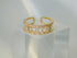 Miley 14K Gold plated Ring