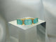 Green Stones & Zircon 18k Gold plated Ring - Sweetas Trends