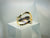 Black Zircon 18k Gold-plated Ring - Sweetas Trends